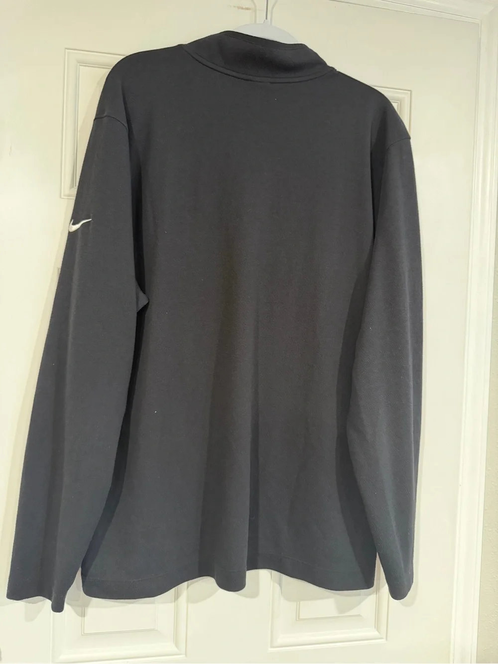 Nike Men's Half-Zip Pullover Sweater - Charcoal Black
